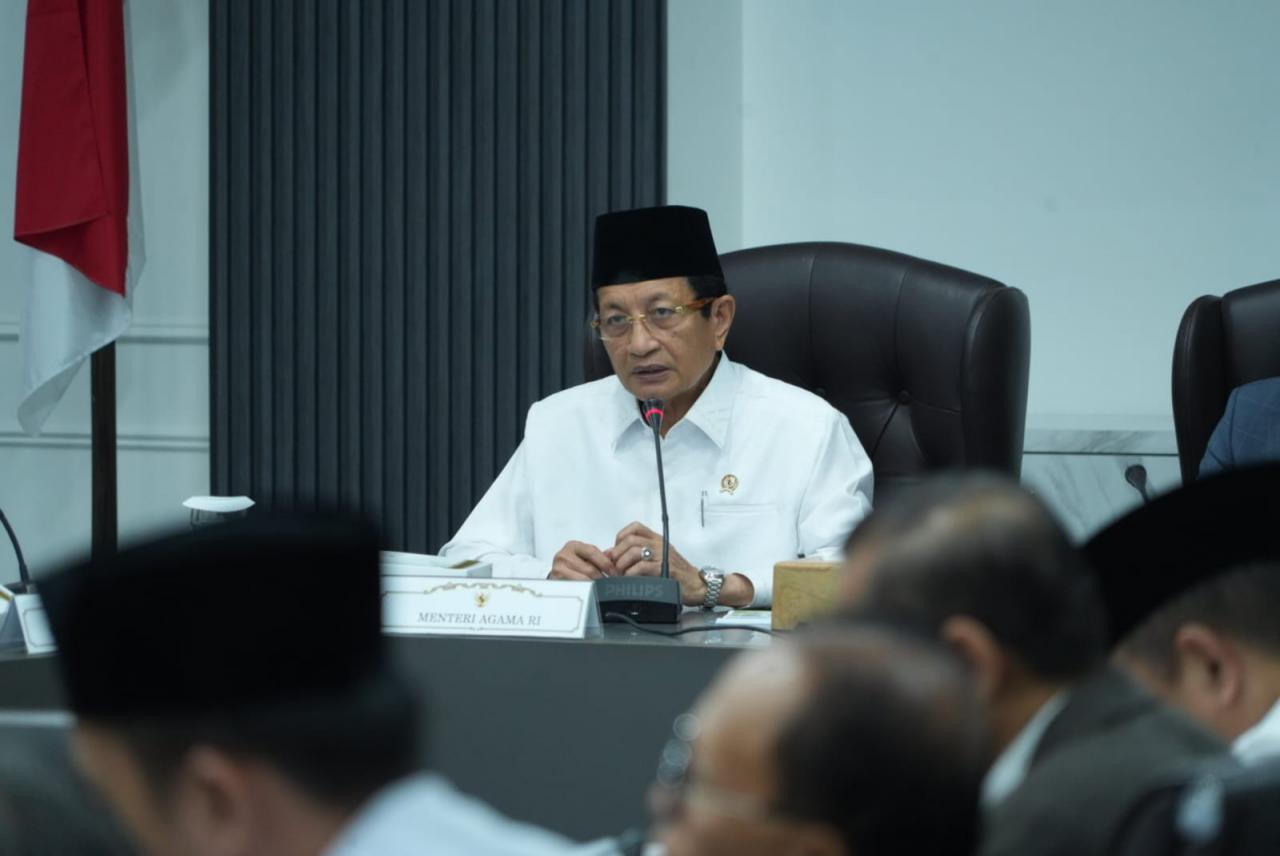 Gambar WFH Tiap Jumat, Menag: Layanan untuk Umat Harus Tetap Optimal