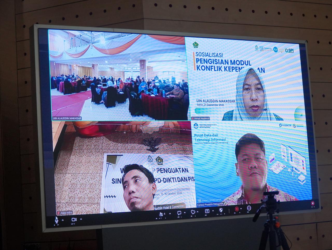 Gambar PDDikti Tak Cukup Sekadar Sinkron, UIN Alauddin Perluas Fokus pada Tata Kelola Data Akademik
