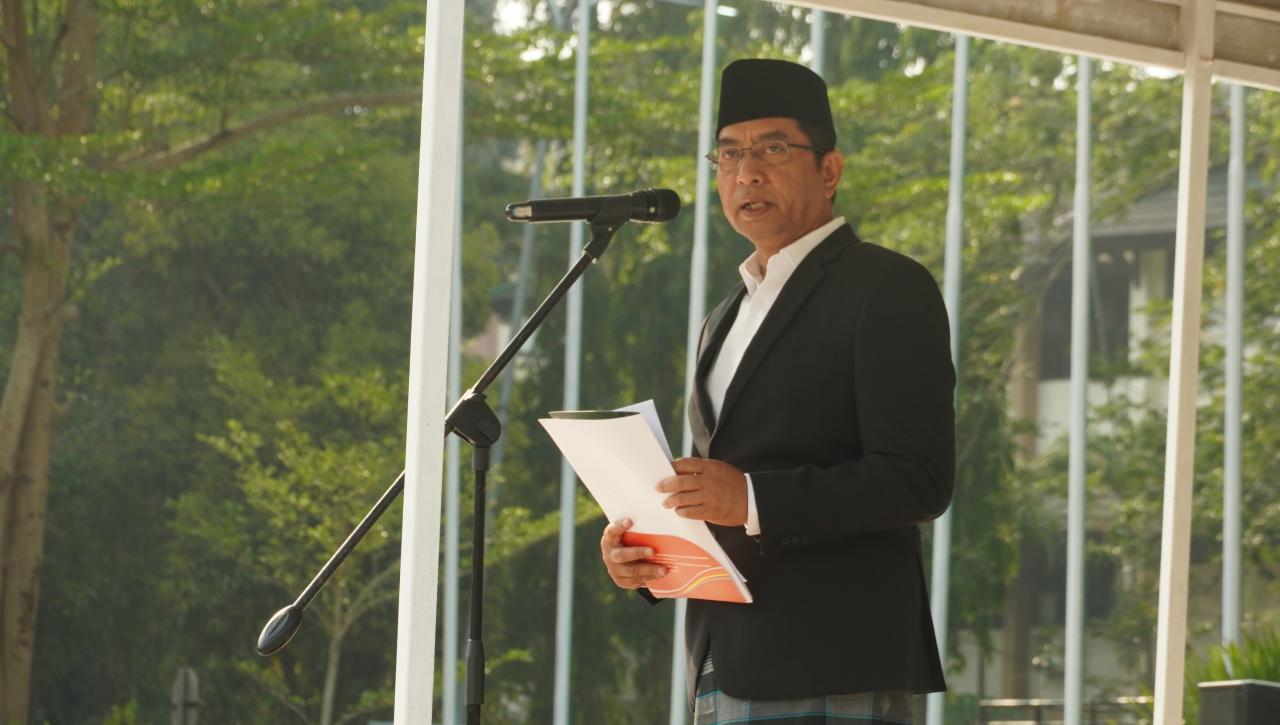 Gambar Hari Santri di UIN Alauddin: Dari Kedisiplinan Sivitas hingga Seruan Menuju Indonesia Emas