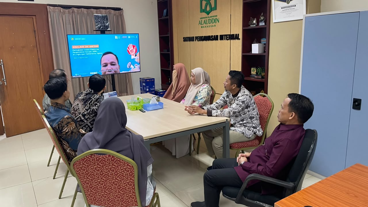 Gambar SPI UIN Alauddin Perkuat Pengawasan Internal melalui Sosialisasi Fraud dan IEPK