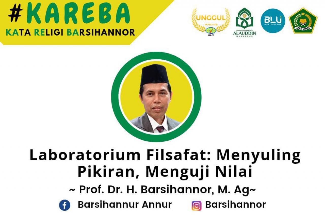 Gambar Laboratorium Filsafat : Menyuling Pikiran Menguji Nilai