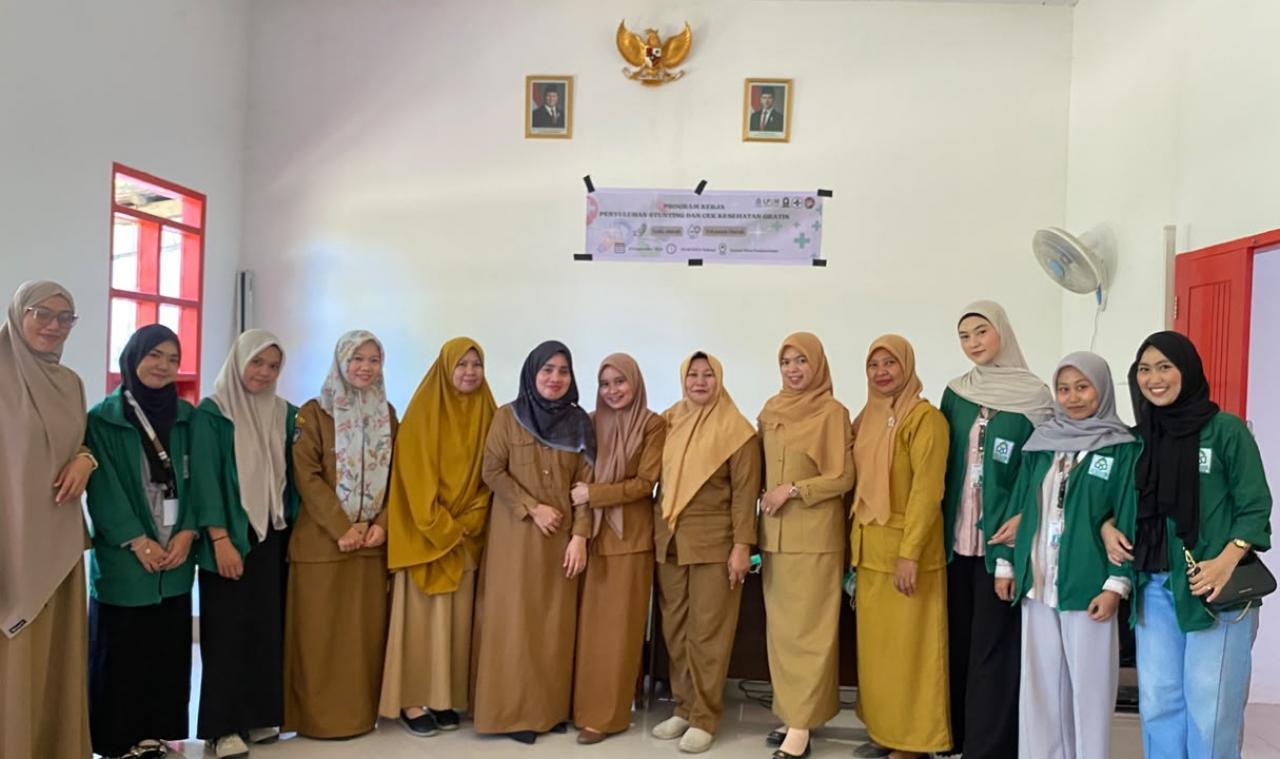 Gambar Edukasi Kesehatan Cegah Stunting, KKN 79 UIN Alauddin Sasar Warga Pasimarannu