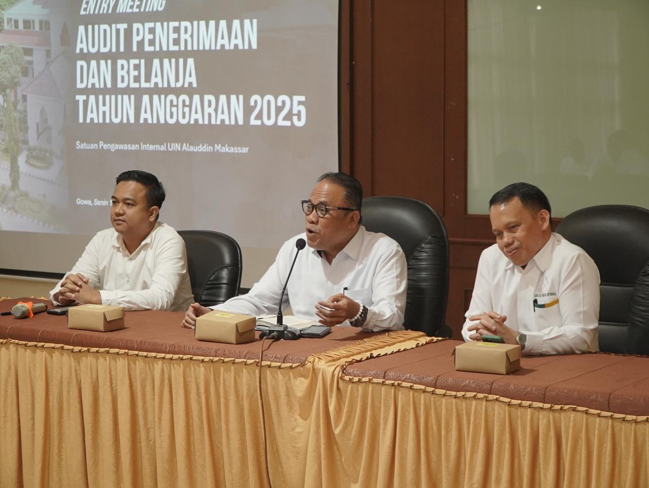 Gambar SPI UIN Alauddin Makassar Gelar Entry Meeting Audit Penerimaan dan Belanja TA 2025