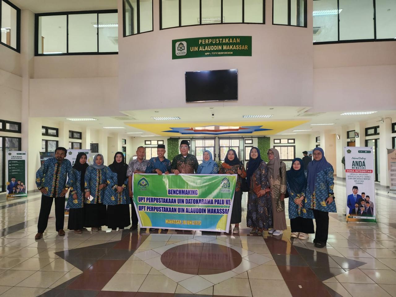 Gambar UIN Alauddin dan UIN Datokarama Palu Perkuat Kolaborasi Perpustakaan