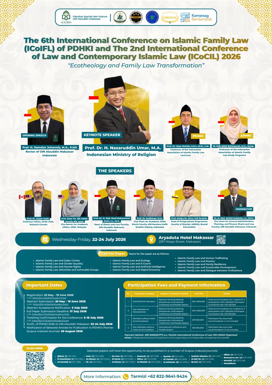 Gambar Angkat Tema Ecotheology, FSH UIN Alauddin Gelar Konferensi Internasional ICoIFL dan ICoCIL 2026