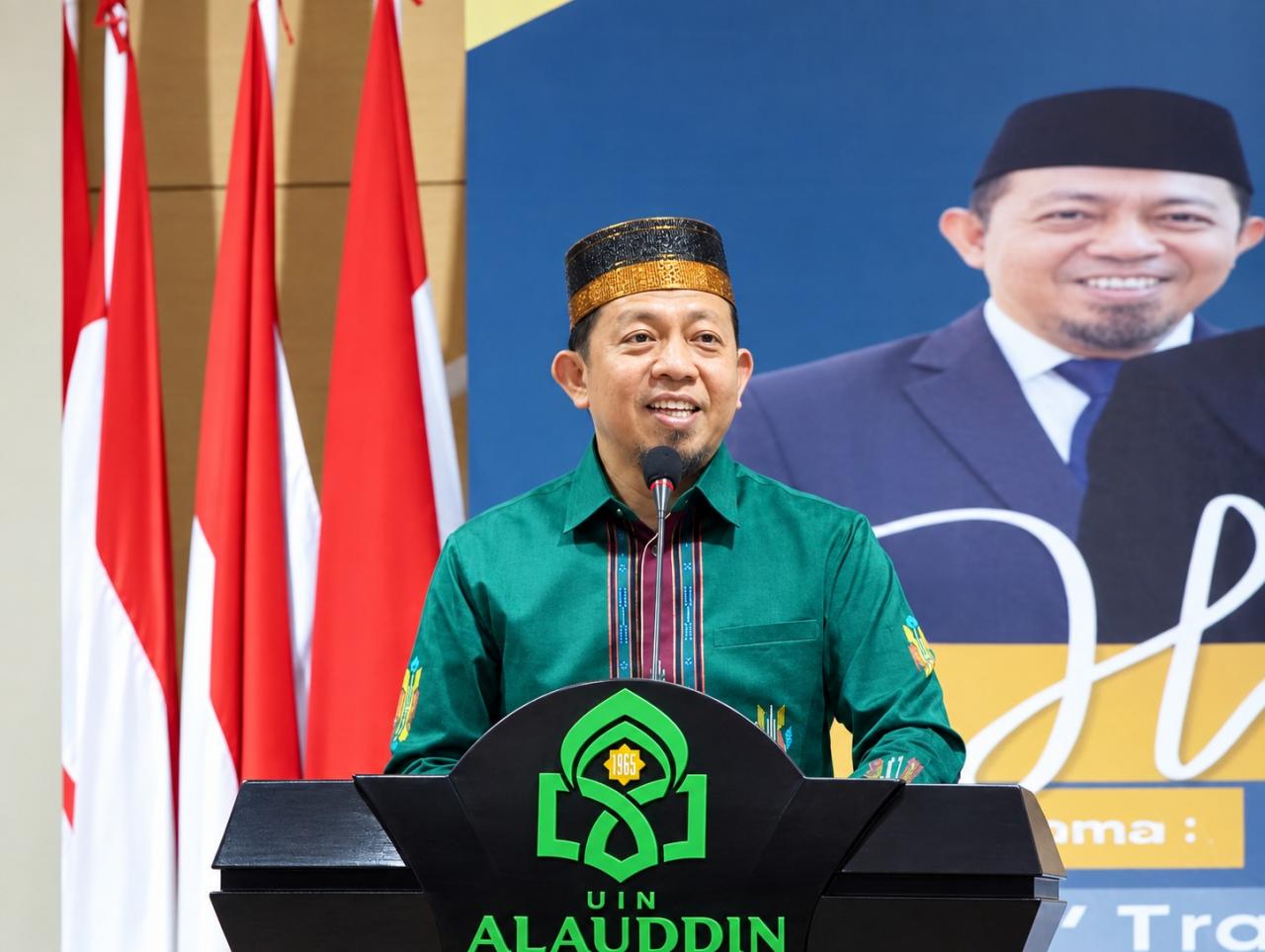 Gambar Basnang Said Torehkan Sejarah, Alumni UIN Alauddin yang Jadi Dirjen Pesantren Pertama Kemenag