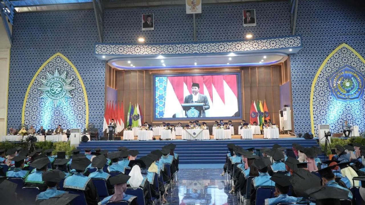 Gambar Dari Empati hingga Kontribusi, Empat Pesan Prof. Hamdan Juhannis untuk Wisudawan Unismuh Makassar