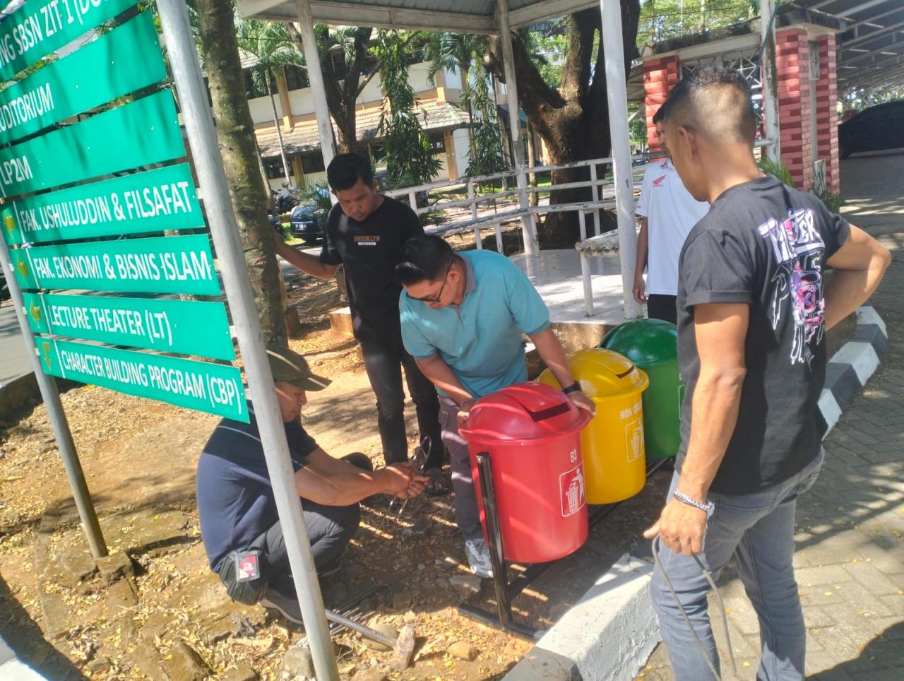 Gambar UIN Alauddin Makassar Optimalkan Fasilitas Tempat Sampah Pilah untuk Dukung Green Campus
