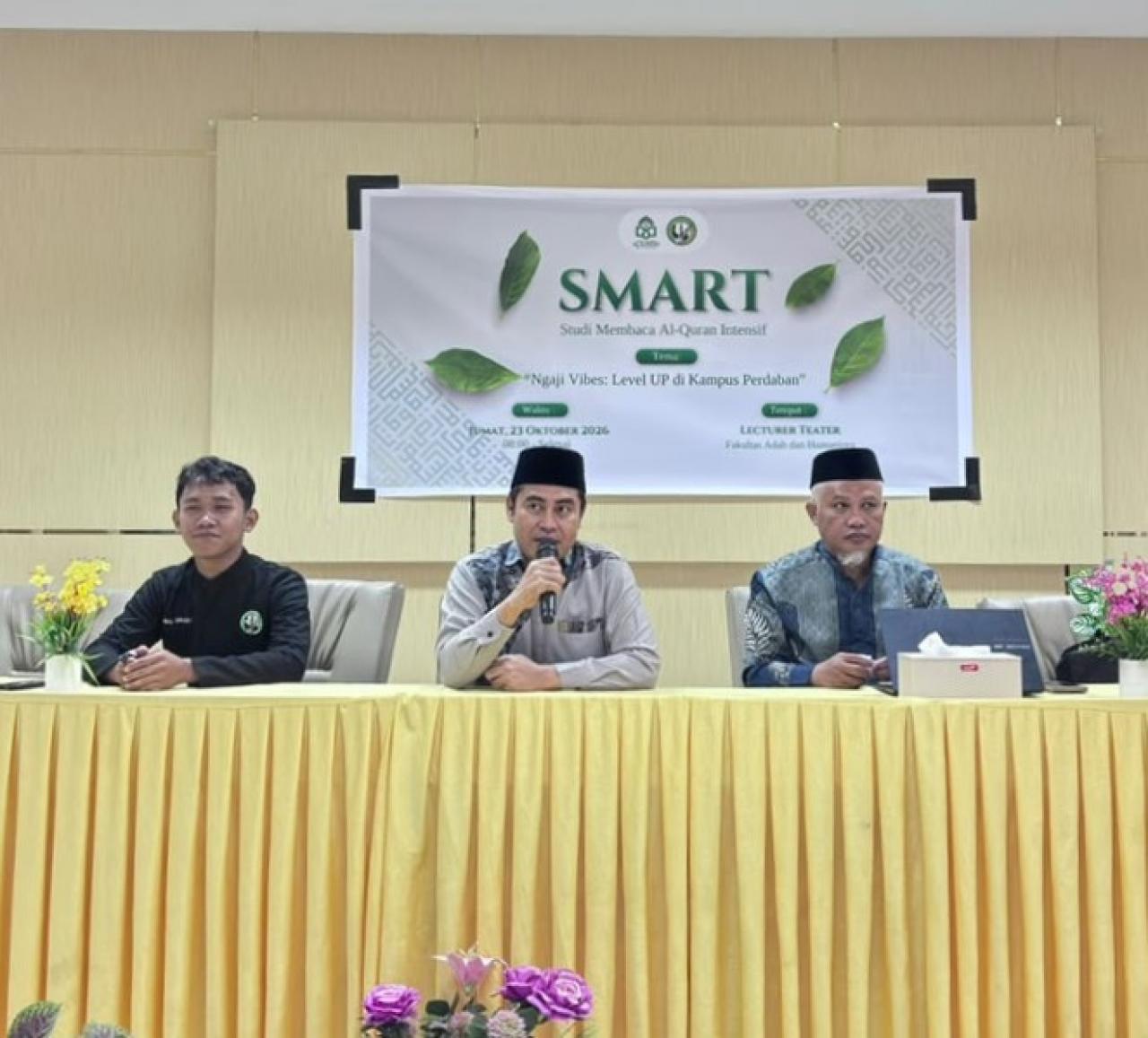 Gambar SMART Al-Muhajirin FAH, Upaya Menumbuhkan Kebiasaan Mengaji di Kalangan Mahasiswa
