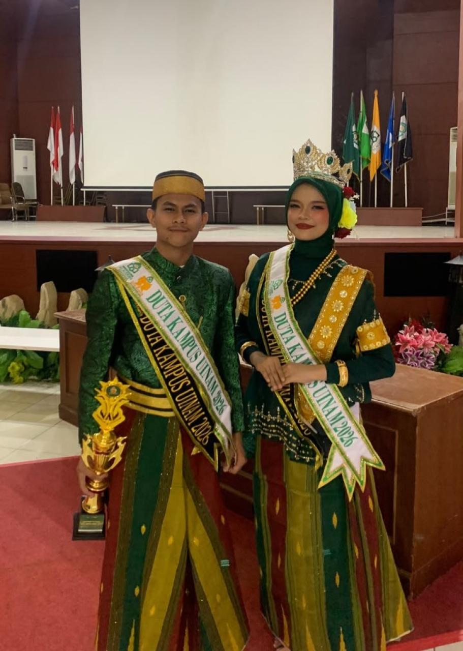 Gambar Riswan dan Aisyah Terpilih sebagai Duta Kampus UIN Alauddin 2026