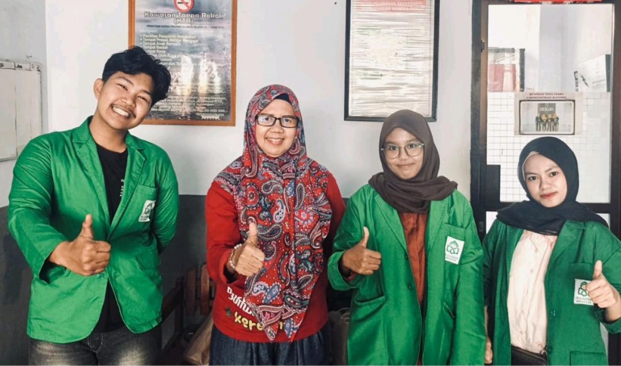 Gambar Mahasiswa Ilmu Komunikasi UIN Alauddin Pelajari Praktik Kehumasan di Puskesmas Somba Opu