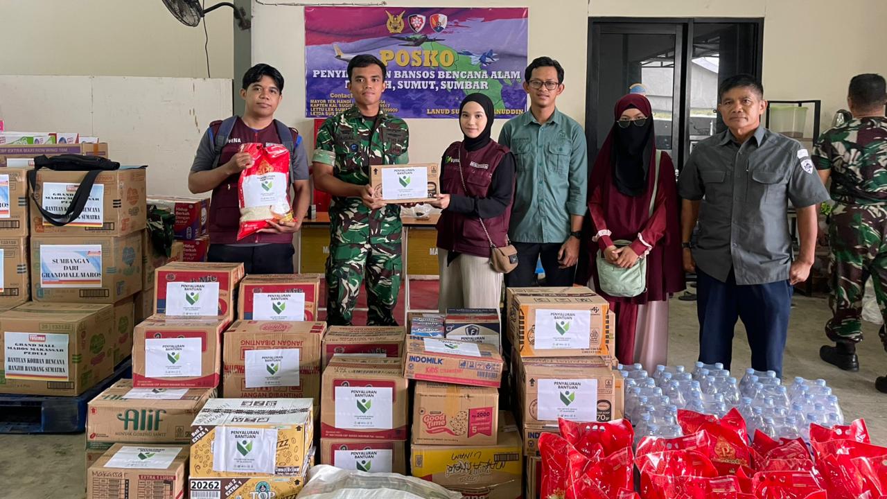 Gambar VENA Keperawatan FKIK UIN Alauddin Salurkan Bantuan untuk Korban Bencana di Aceh, Sumut, dan Sumbar