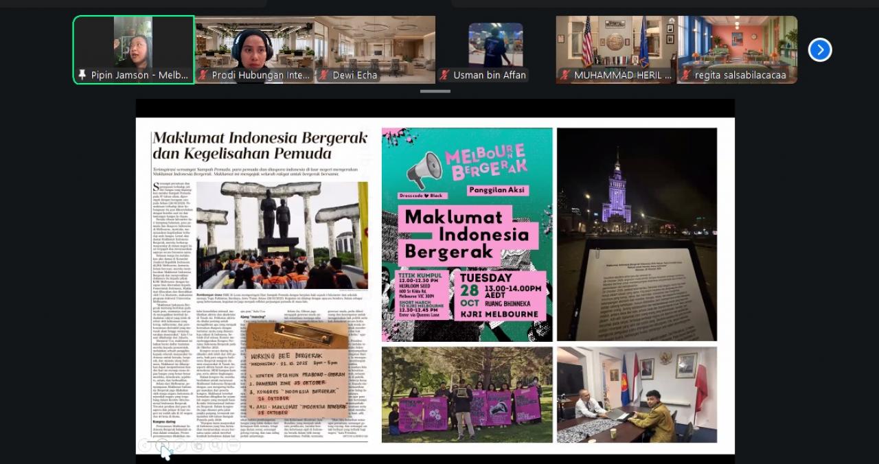 Gambar Prodi HI UIN Alauddin Kupas Gerakan Sosial dan Aktivisme Transnasional