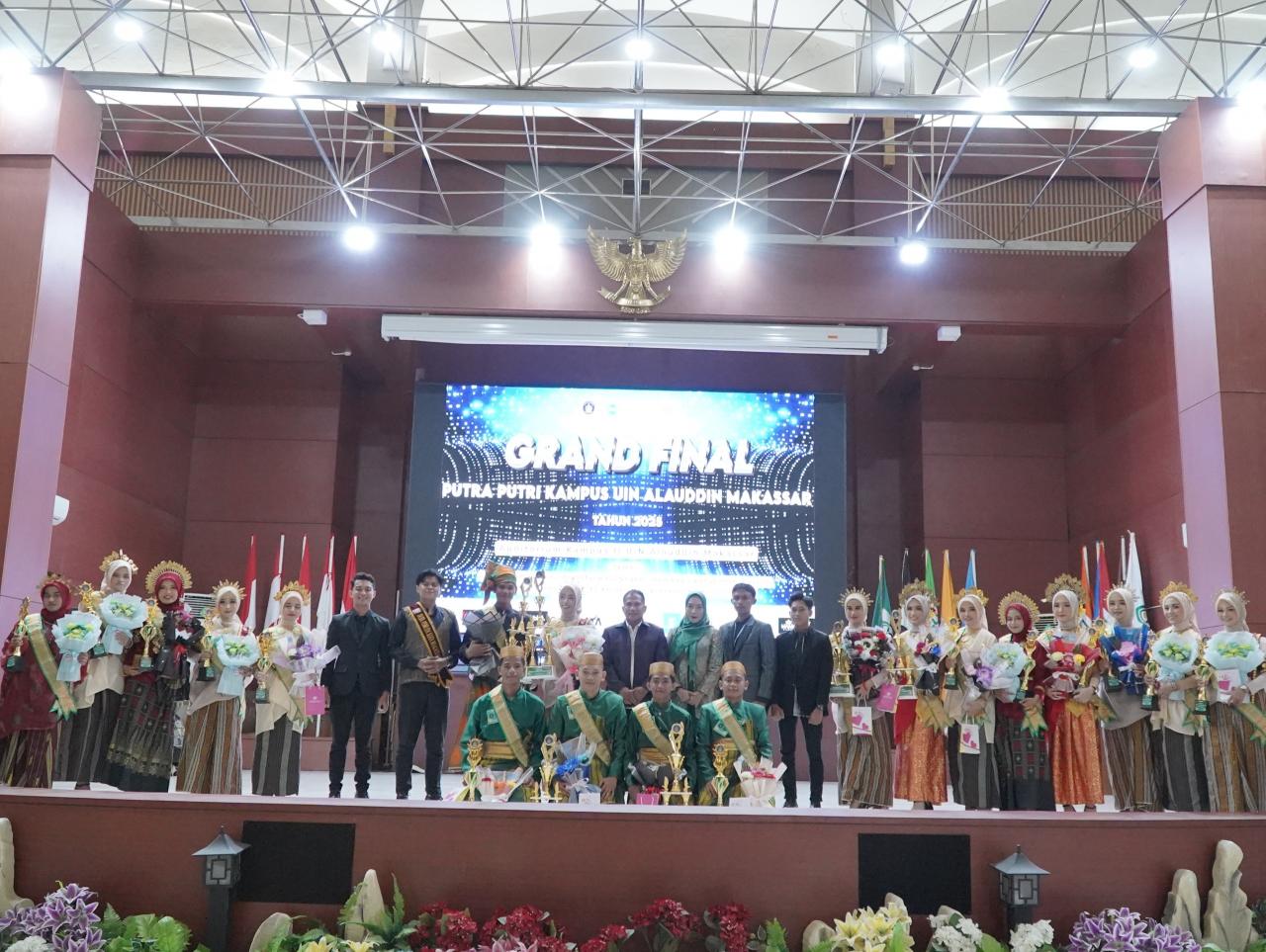 Gambar Sisihkan 22 Finalis, Andi Faried dan Zahra Sabet Gelar Putra Putri Kampus UIN