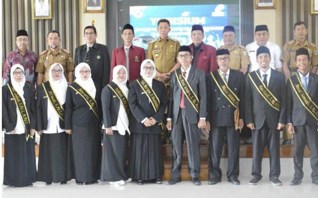 14 Mahasiswa UIN Makassar Program Kerjasama Pemkab Morowali di Yudisium, Raih Predikat Cumlaude
