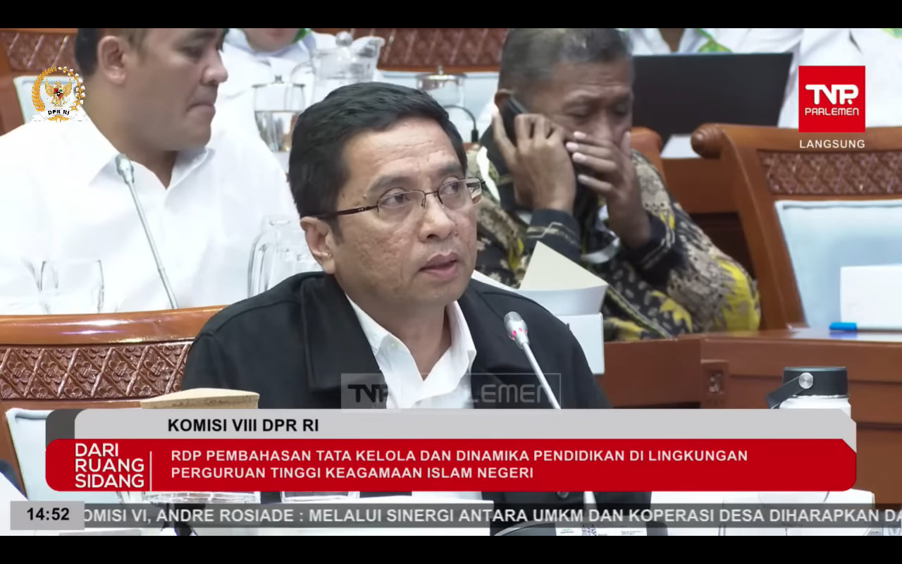 Gambar Rektor UIN Alauddin Hadiri RDP Komisi VIII DPR RI, Dorong PTKIN Sukseskan Program MBG Presiden