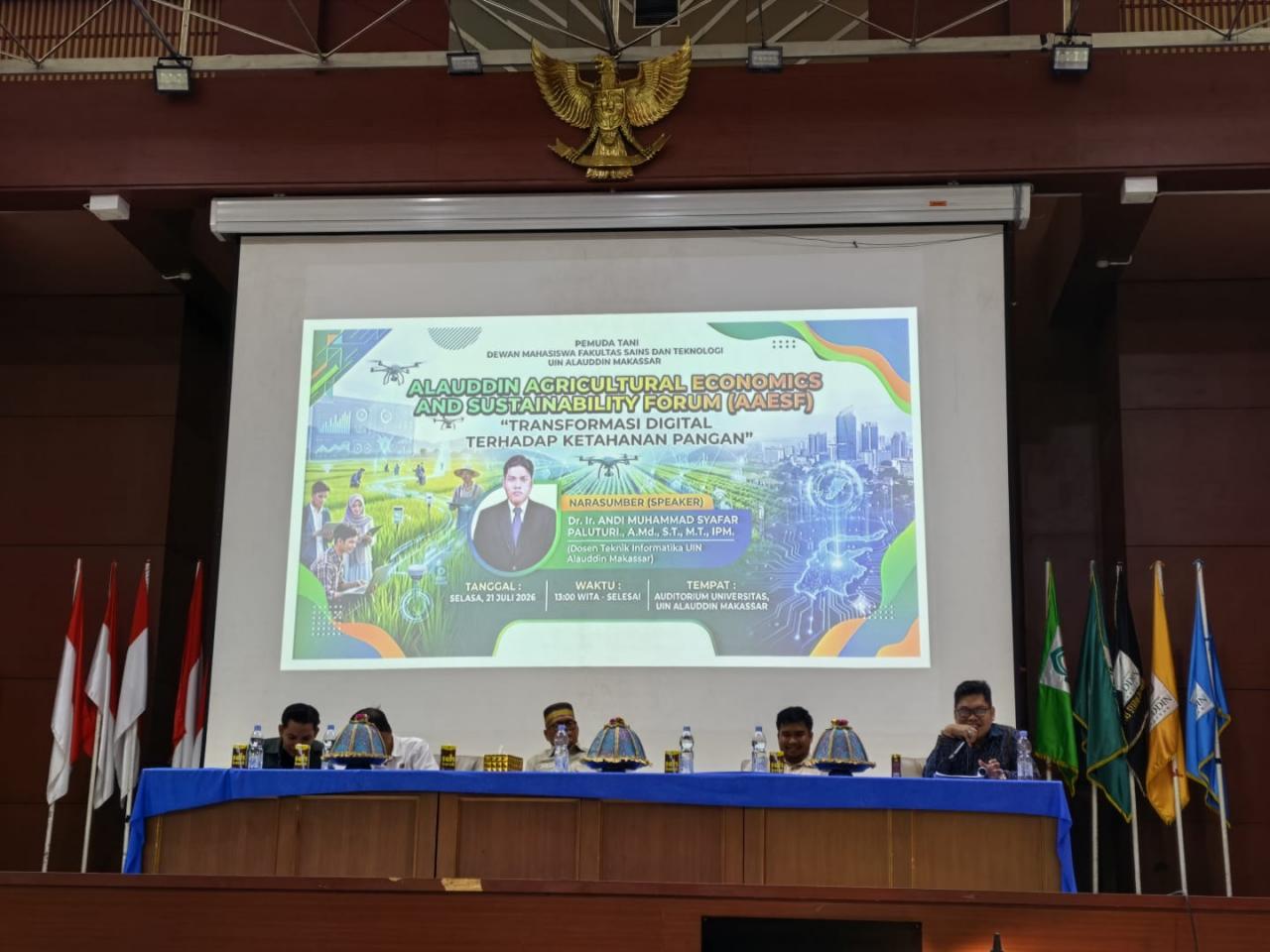 Gambar Gelar AAESF 2026, DEMA FST UIN Alauddin Dorong Inovasi Pertanian Hadapi Era Polikrisis
