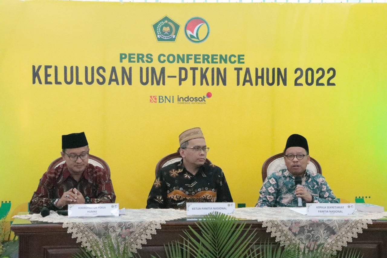 Gambar 63,717 Peserta UM-PTKIN 2022 Dinyatakan Lulus Seleksi Masuk PTKIN