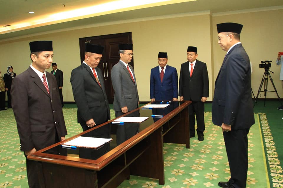 Gambar Dilantik Menag, Prof Hamdan Resmi jadi Rektor UIN  Alauddin 
