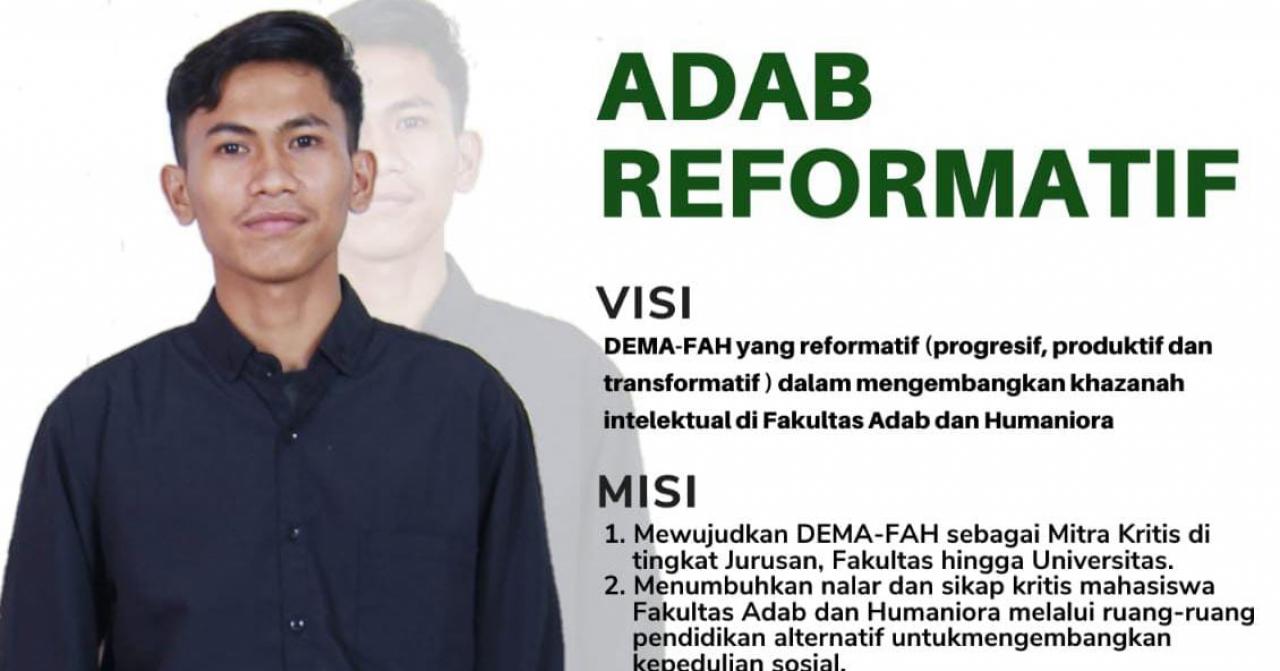 Gambar Abdul Rafiq, Nakhoda Baru Dema FAH UIN Alauddin Periode 2022