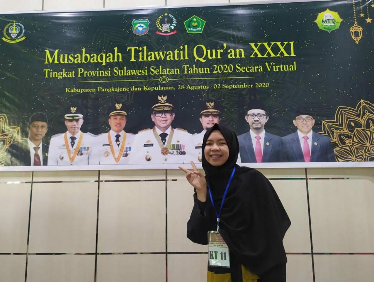 Gambar Alumni Bahasa dan Sastra Arab UIN Makassar Wakili Gowa di MTQ Tingkat Provinsi Sulsel