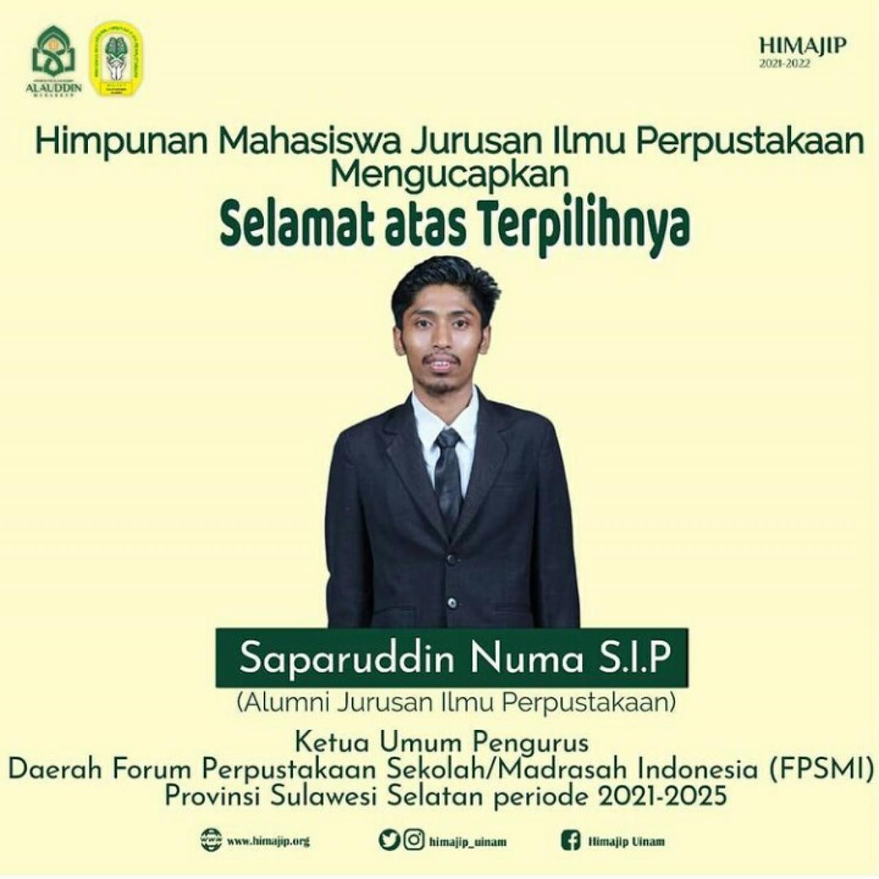 Gambar Alumni Ilmu Perpustakaan UIN Alauddin Nahkodai FPSMI Sulsel 2021-2025