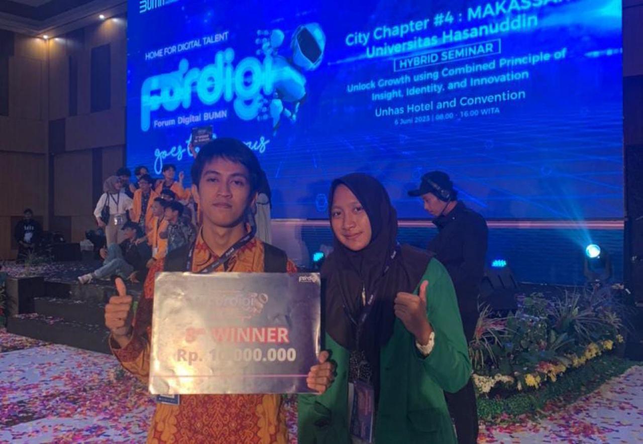 Gambar Buat Aplikasi StreetReport, Mahasiswa UIN Alauddin Juara III Fordigi Hackathon Challenge 2023 Chapte