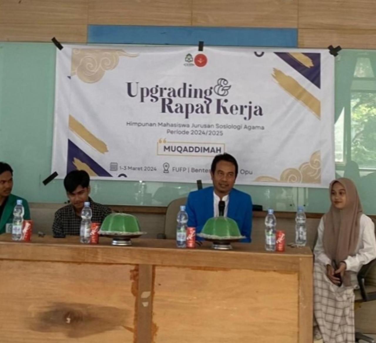 Gambar Buka Raker HMPS, Kaprodi Sosiologi Agama Ingatkan Keseimbangan Berorganisasi dan Kewajiban sebagai M