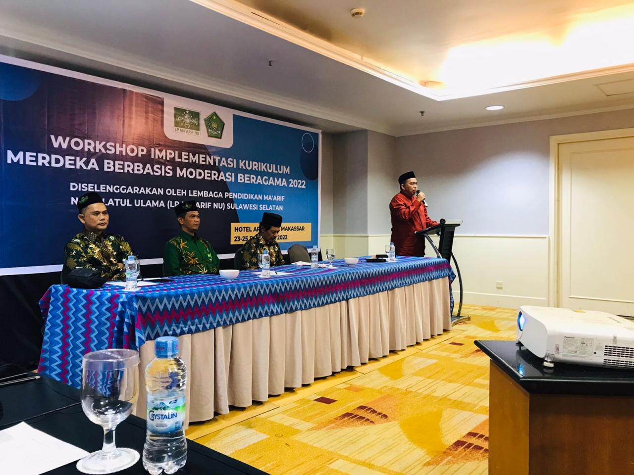 Gambar Buka Workshop Kurikulum Merdeka, Dekan FTK UIN Alauddin Bicara Penguatan Moderasi Beragama