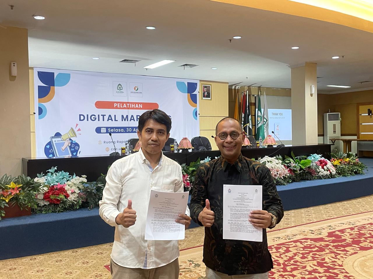 CDC UIN Alauddin Makassar dan IdNesian Academy Jalin Kerjasama Kembangkan Skills Mahasiswa