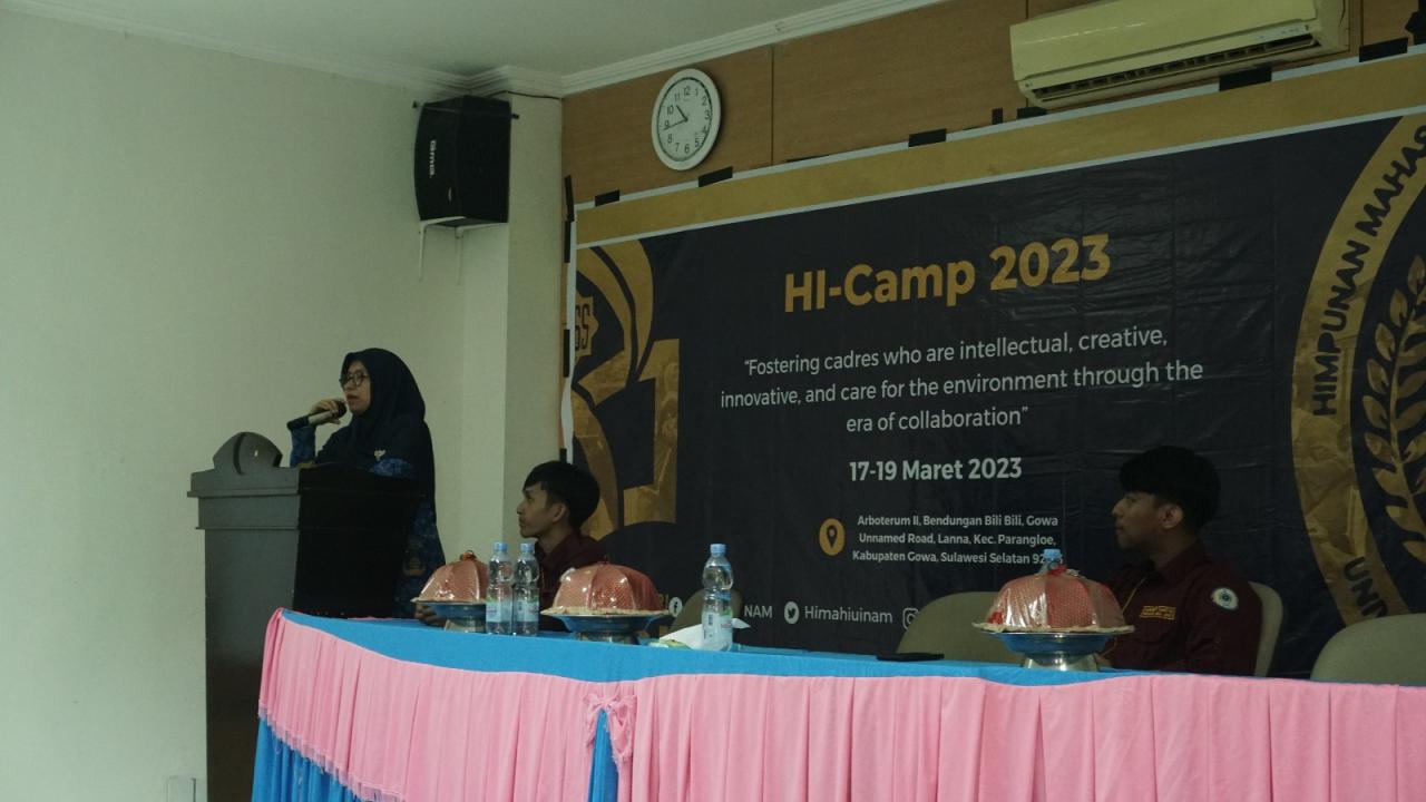 Gambar Ciptakan Kader Intelektual dan Inovatif, HIMAHI UIN Makassar Gelar HI Camp