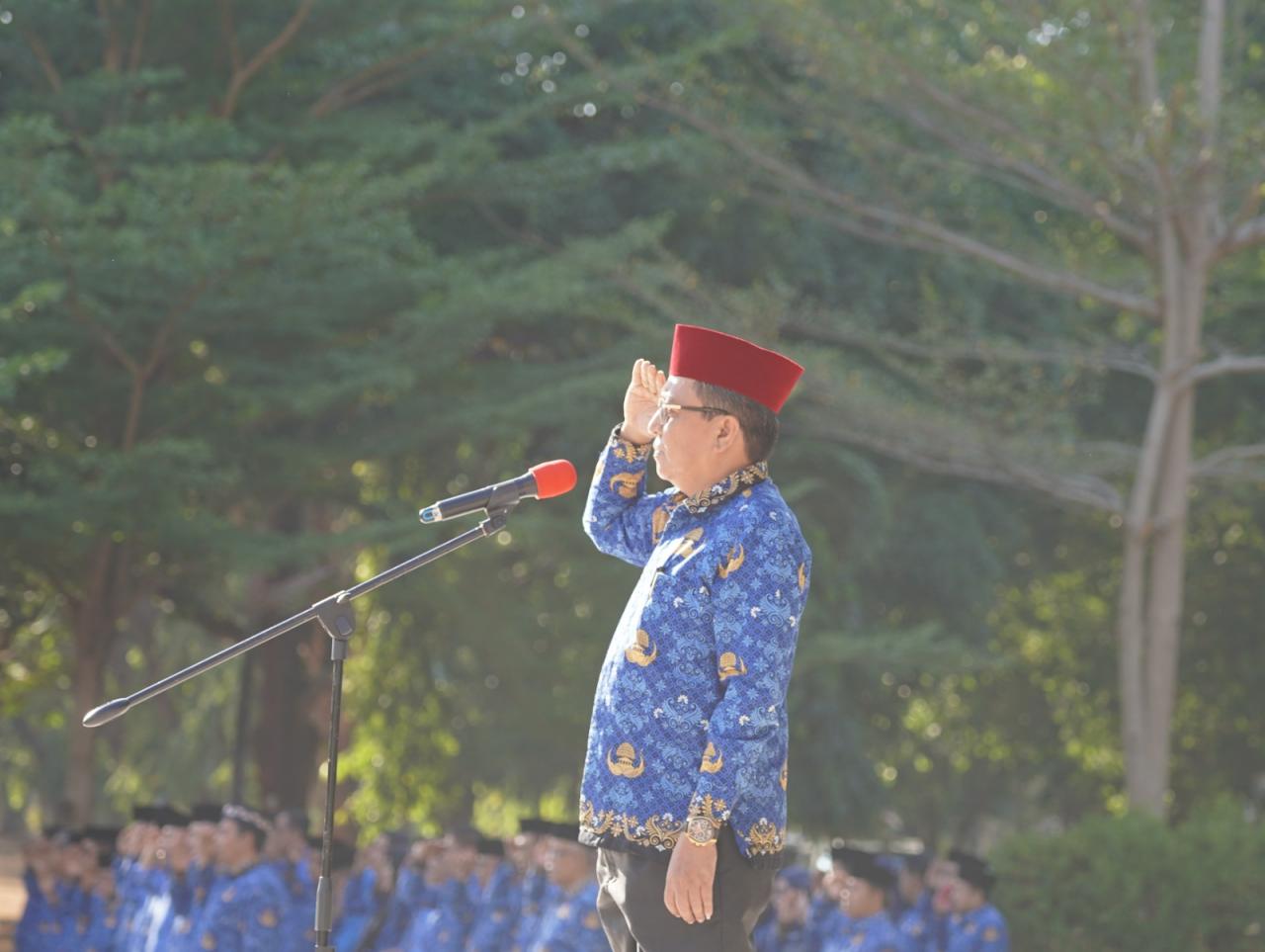 Dekan FDK Pimpin Upacara Hari Kesadaran Nasional di UIN Alauddin Makassar, Ingatkan ASN Jaga Integri