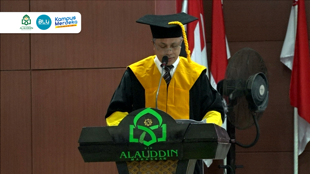 Pidato Pengukuhan Prof Kamaluddin Abunawas: Penguasaan Bahasa Arab Turunkan Preferensi Politik