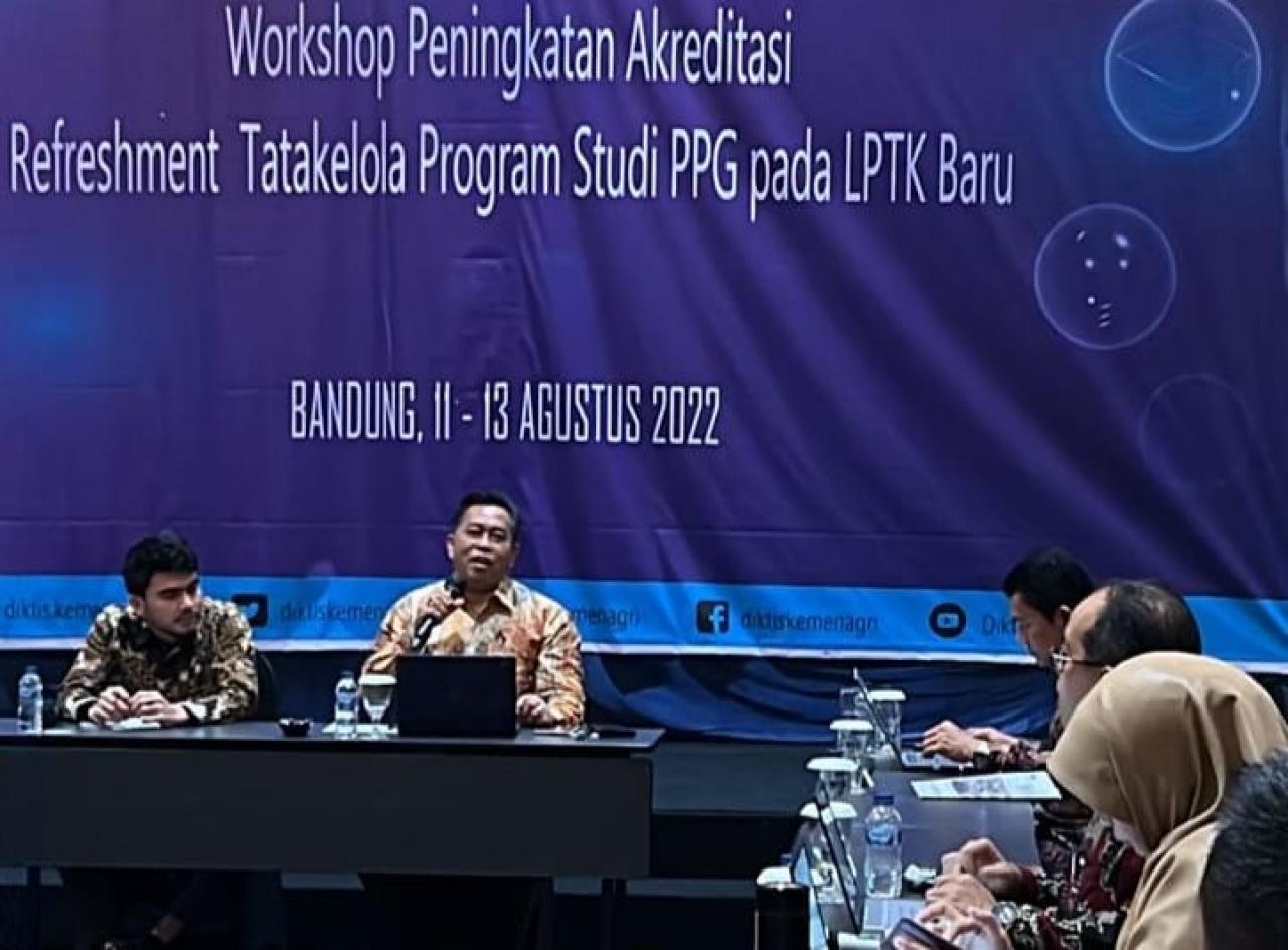 Gambar Dirjen Pendis Kemenag Tunjuk Dekan FTK UIN Alauddin Jadi Narasumber, Bahas Pengelolaan Keuangan Prod