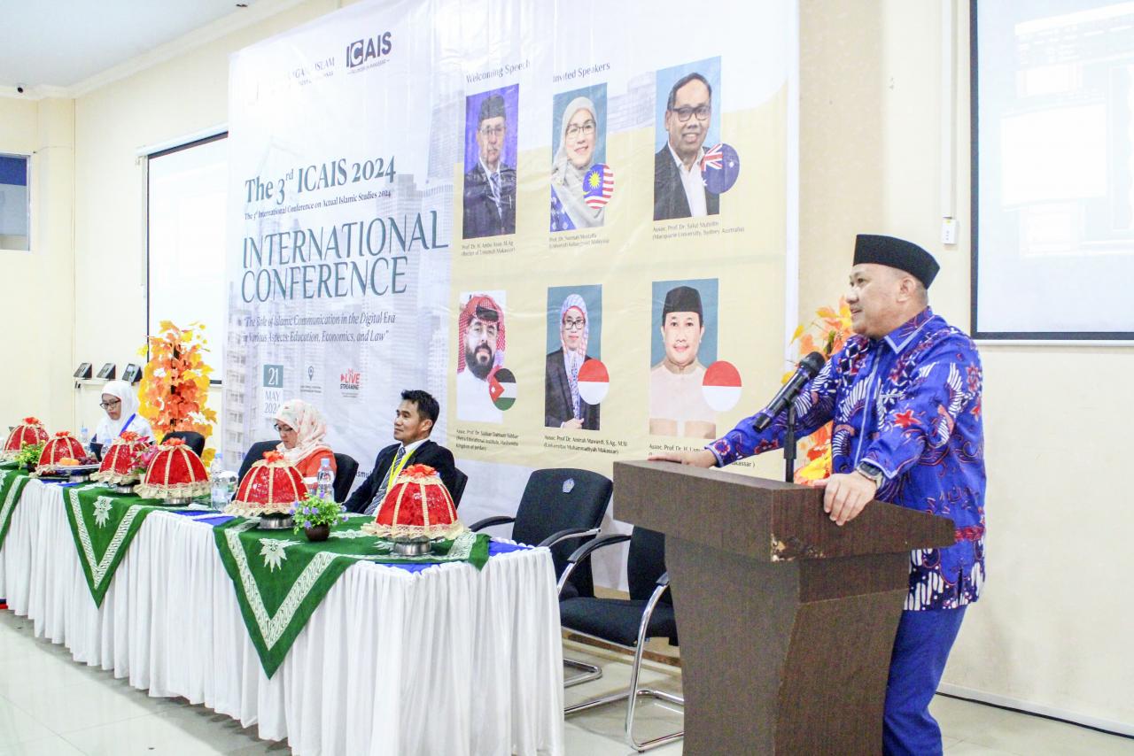 Gambar Dosen FDK UIN Makassar Bahas Dakwah dalam Media Digital pada ICAIS 2024