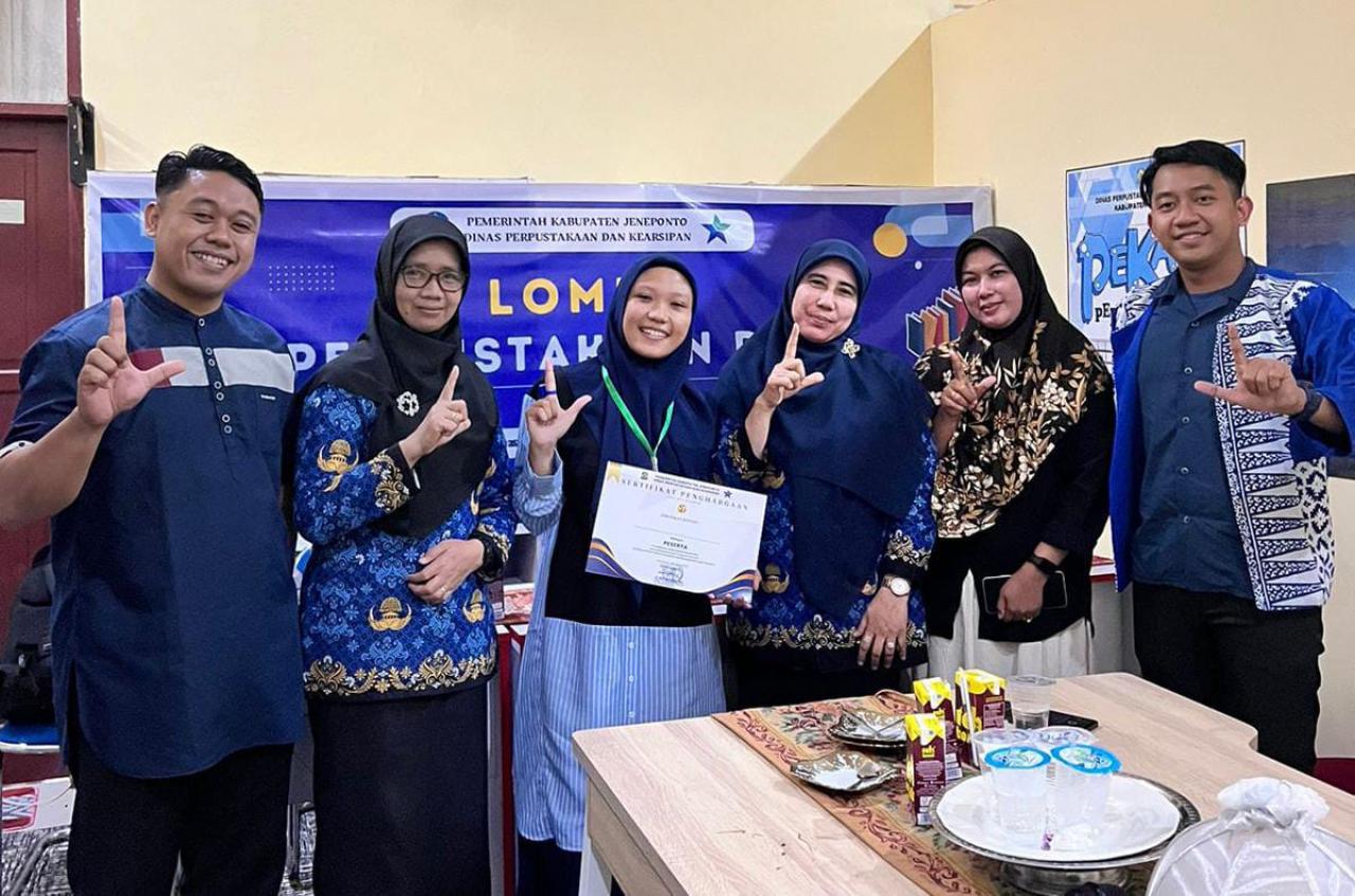 Dosen Ilmu Perpustakaan UIN Alauddin Jadi Narasumber Sekaligus Juri Pada Lomba Perpustakaan Desa di 