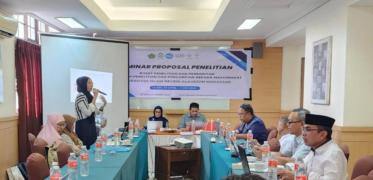Dosen Keperawatan Ikuti Seminar Proposal Penelitian Puslitpen LP2M UIN Alauddin Makassar