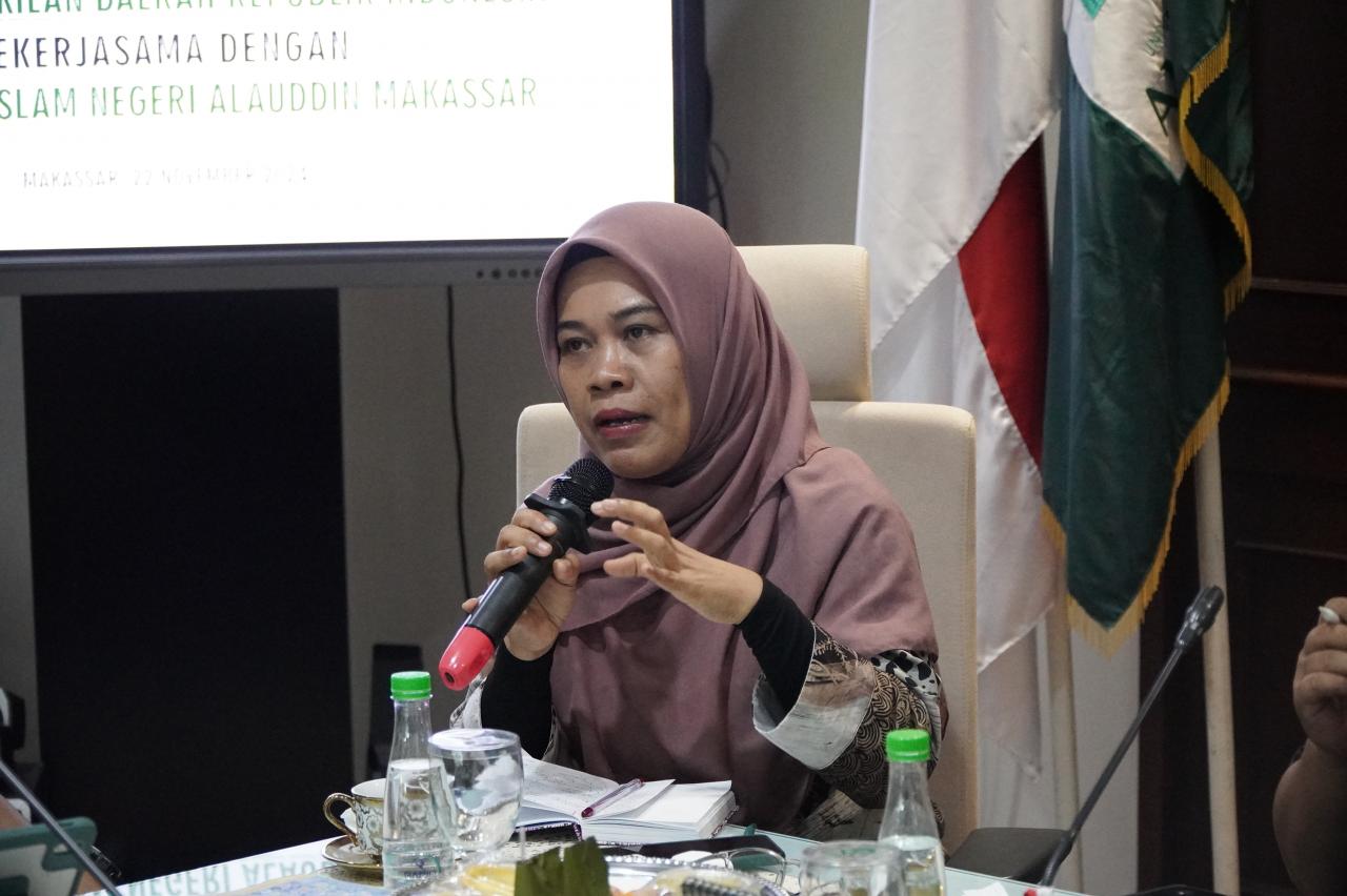 Dosen UIN Alauddin Makassar Jadi Narasumber FGD Temu Konsultasi BULD DPD RI