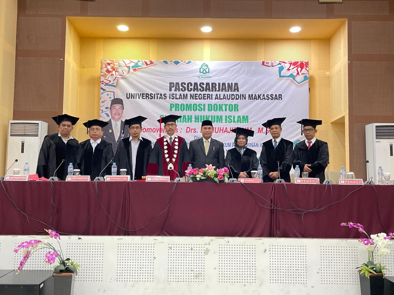 Dr Muhajir HM Raih Gelar Doktor dengan Predikat Cumlaude