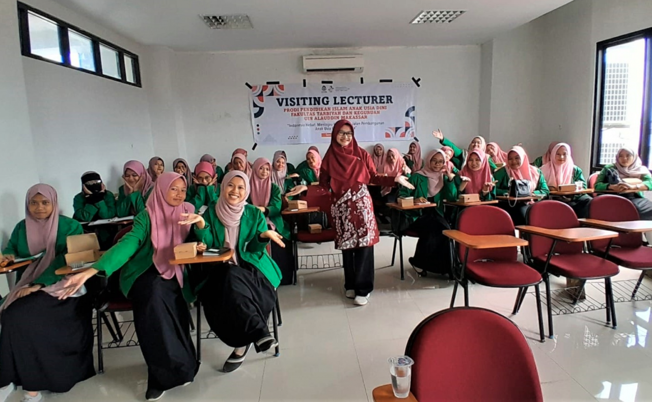 Dua Dosen UIN Saizu Jadi Dosen Tamu di UIN Makassar,  Tekankan Hal Mendasar Pendidikan Anak Usia Din
