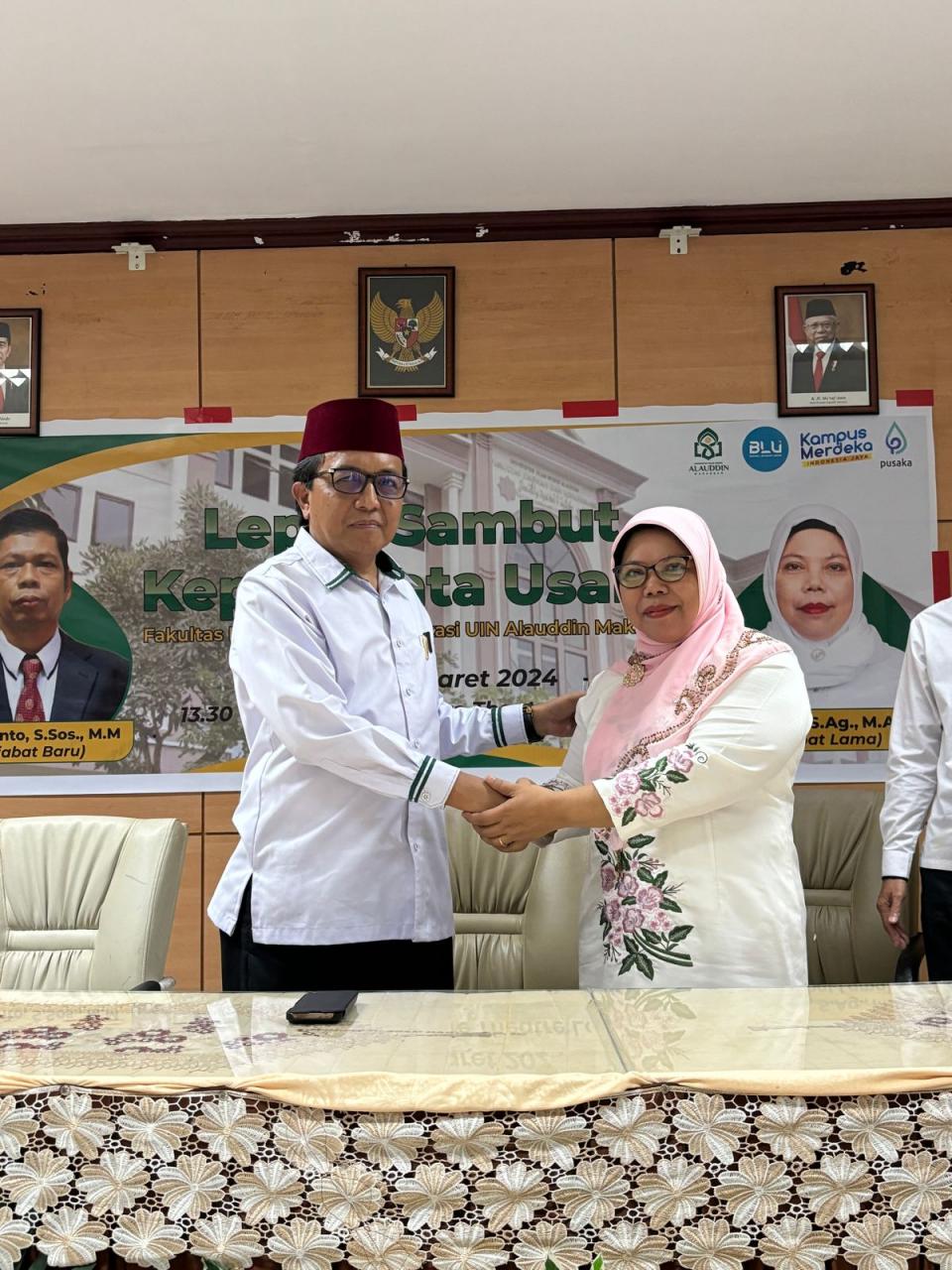 Gambar FDK UIN Alauddin Gelar Serah Terima Jabatan KTU