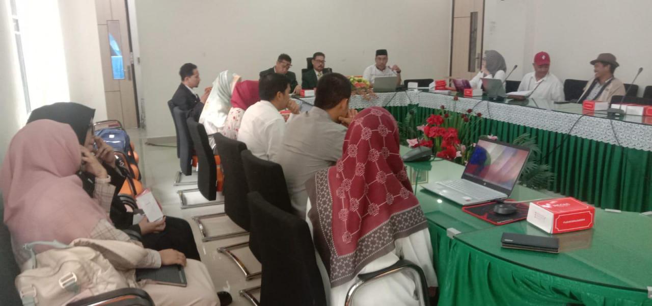 Gambar FEBI UIN Alauddin Rapat Koordinasi Bahas Peninjauan Visi Misi Fakultas