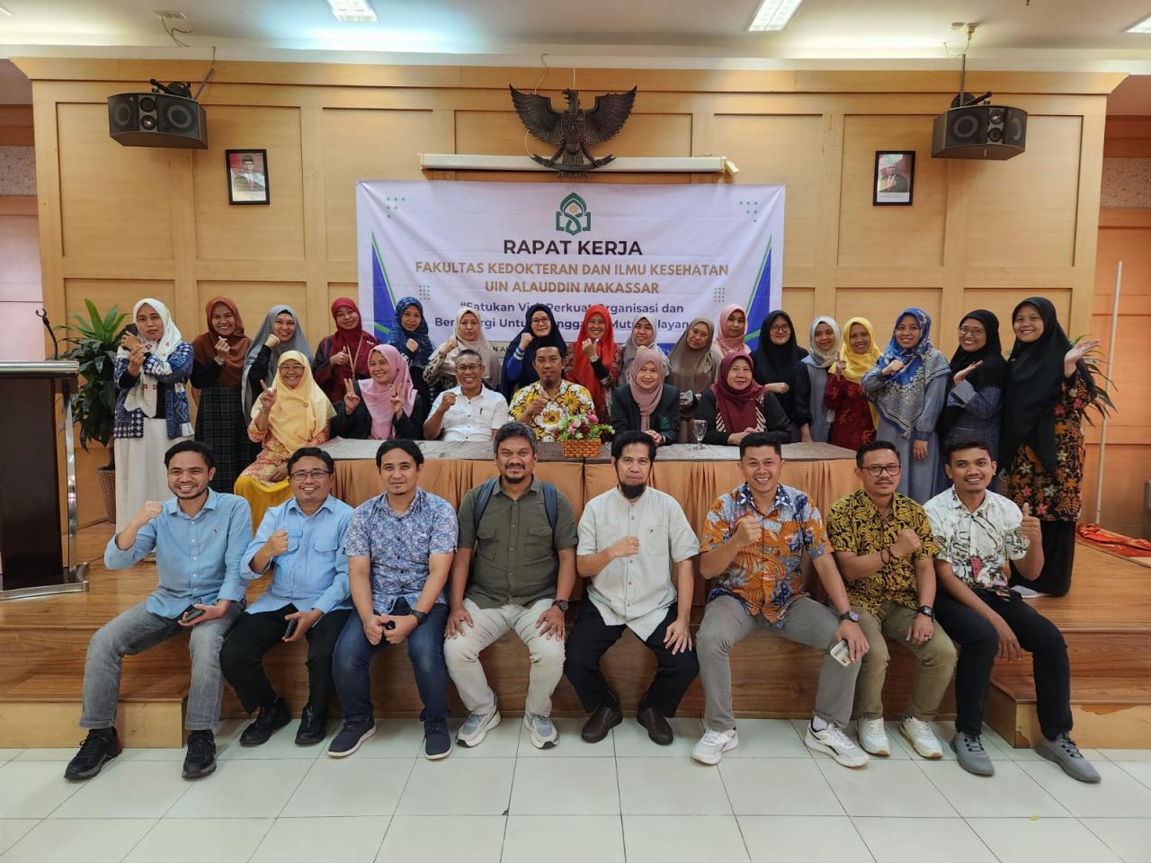 Gambar FKIK UIN Alauddin Satukan Visi, Perkuat Organisasi dan Bersinergi Gapai Mutu Pelayanan Melalui Raker