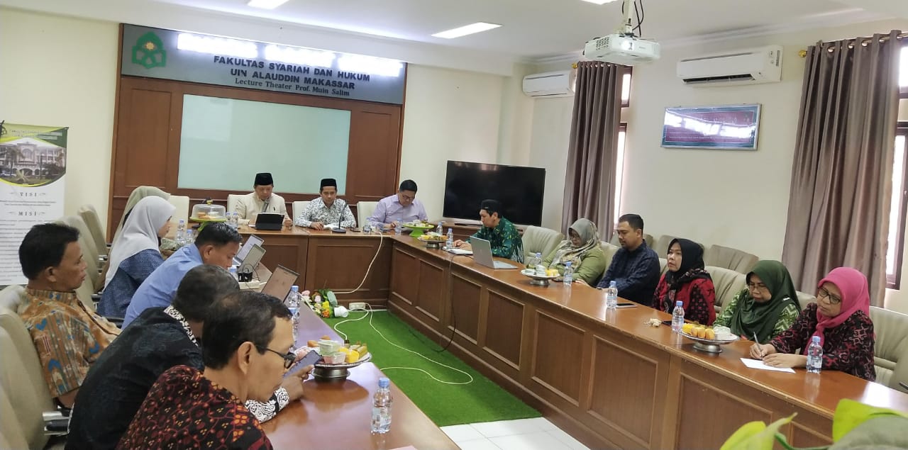 FSH UIN Alauddin Rapat Finalisasi Jadwal Semester Genap Tahun Akademik 2024/2025