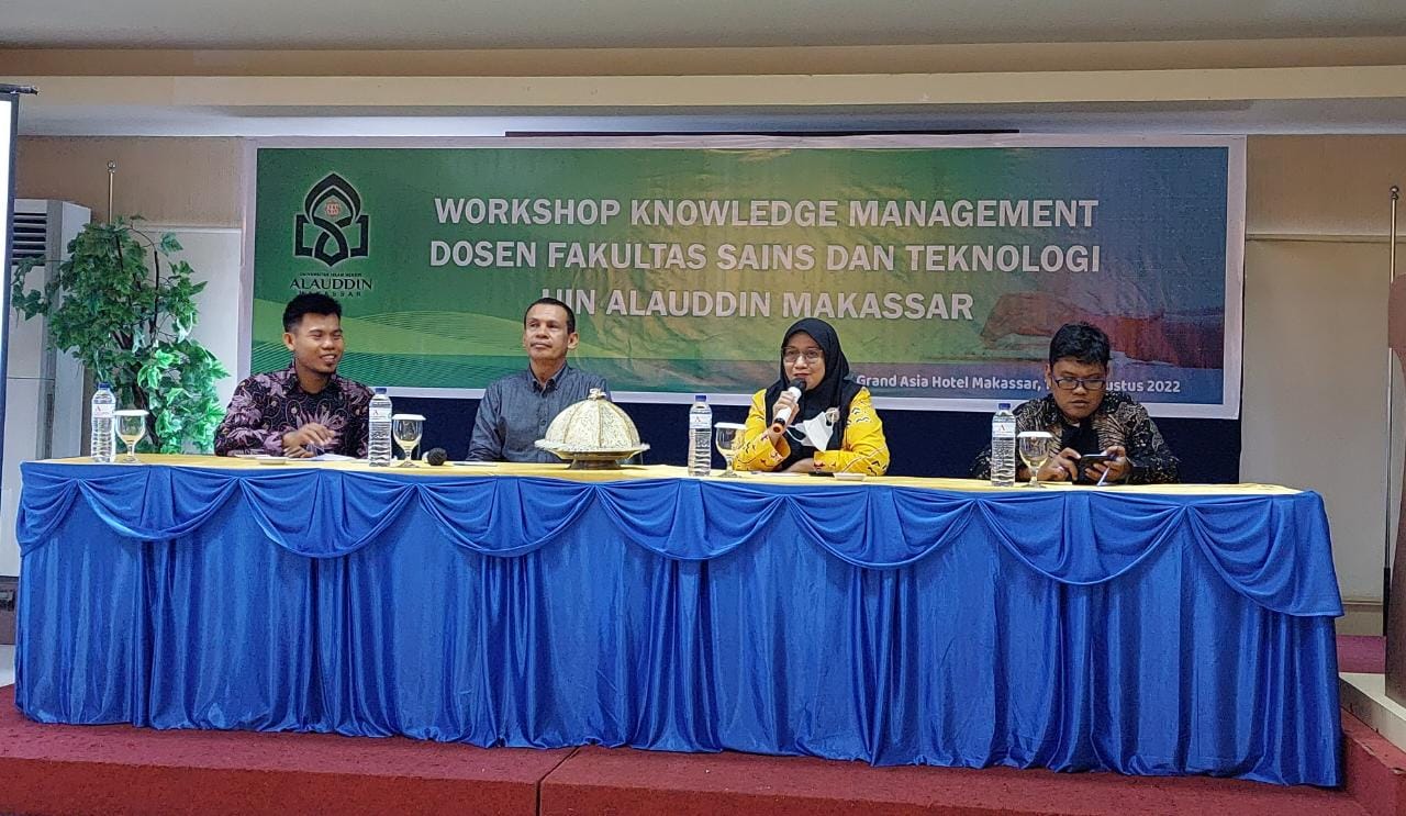 Gambar FST UIN Alauddin Makassar Beri Penguatan Knowledge Management Dosen