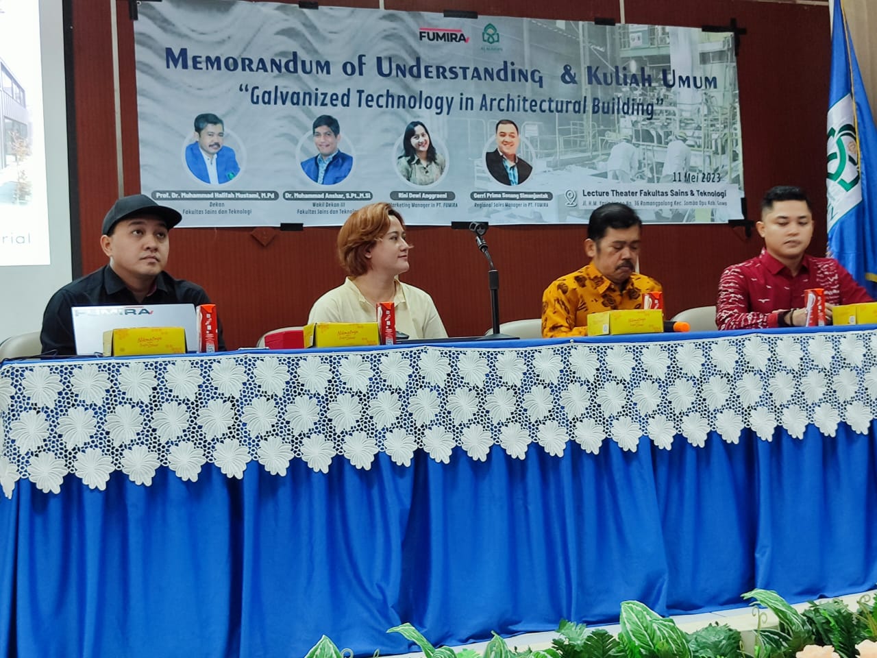 Gambar FST UIN Alauddin Teken Kerjasama dengan PT Fumira, Penguatan Tri Dharma Perguruan Tinggi