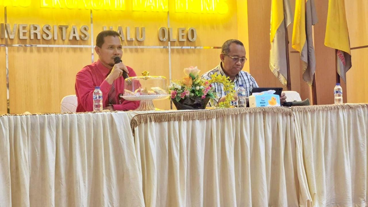 Gambar Guru Besar Akuntansi UIN Alauddin Jadi Narasumber Kuliah Tamu di Universitas Halu Oleo Kendari