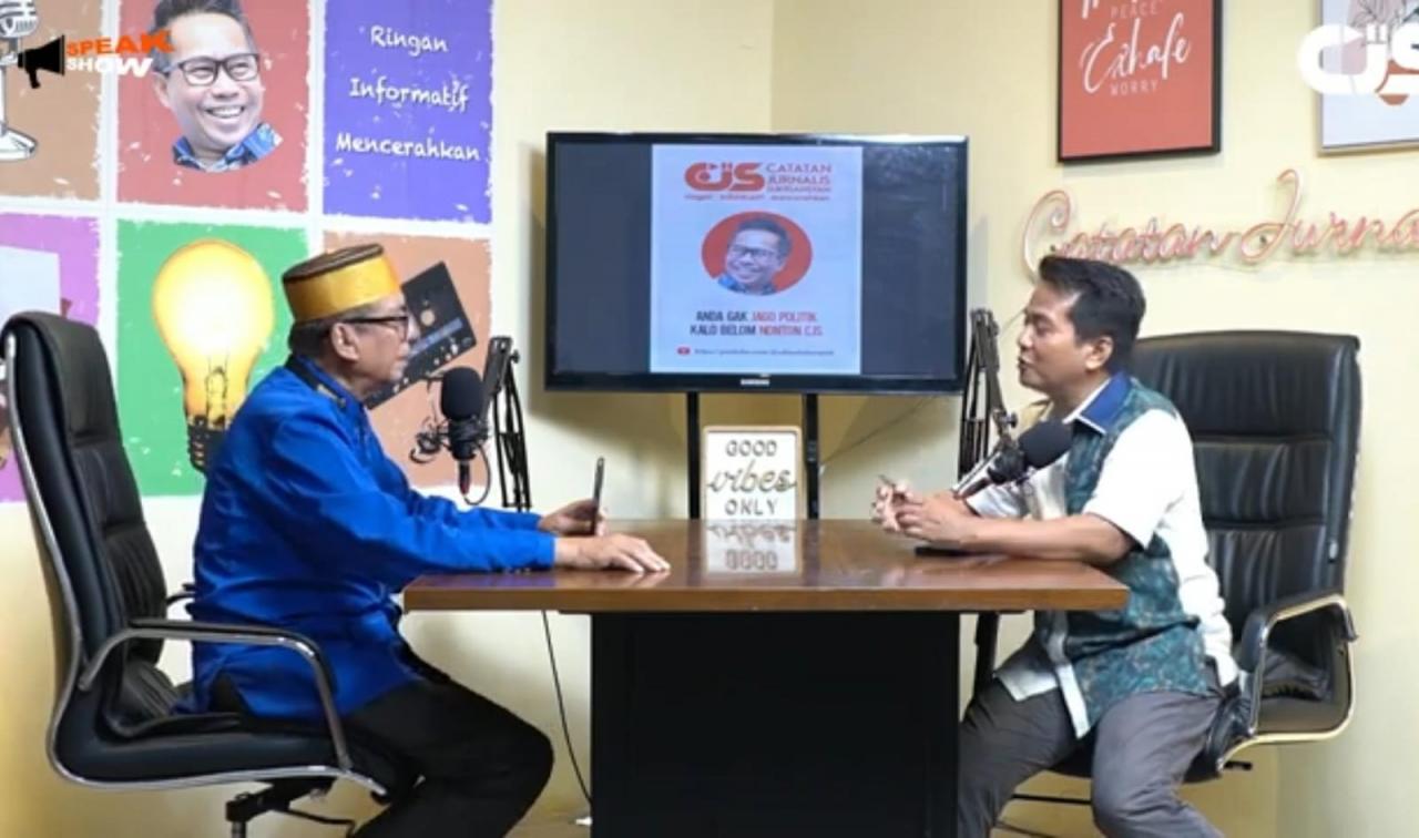 Guru Besar SPI UIN Alauddin Makassar Jadi Narasumber Podcast Bahas Kepemimpinan To Manurung