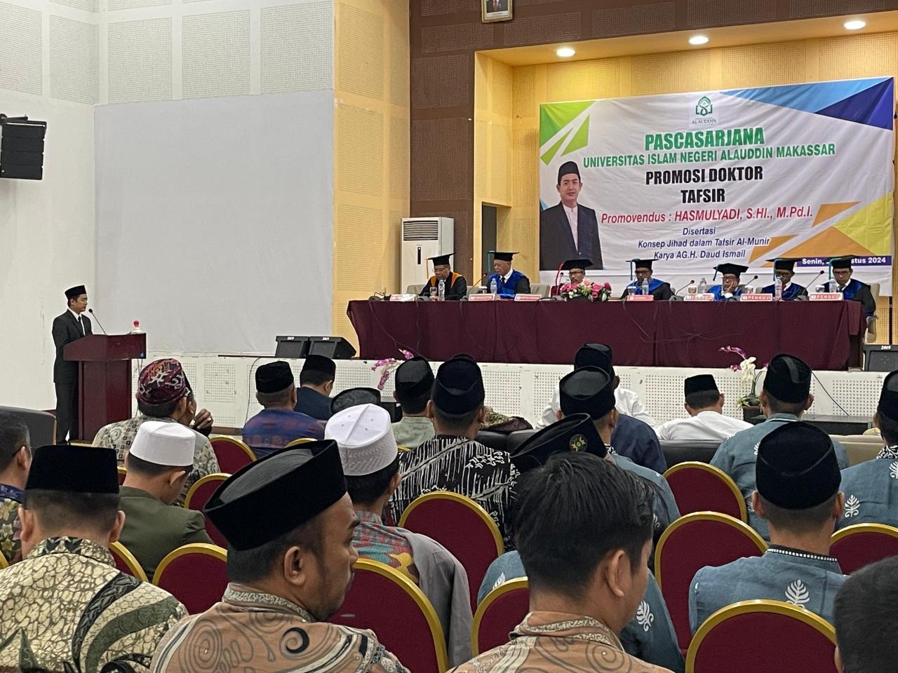 Gambar Hasmulyadi Raih Gelar Doktor Usai Kaji Konsep Jihad dalam Tafsir Al-Munir