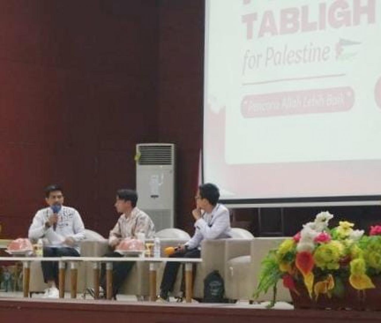 Gambar HMJ TPWK UIN Alauddin Gelar Plano Tabligh For Palestine